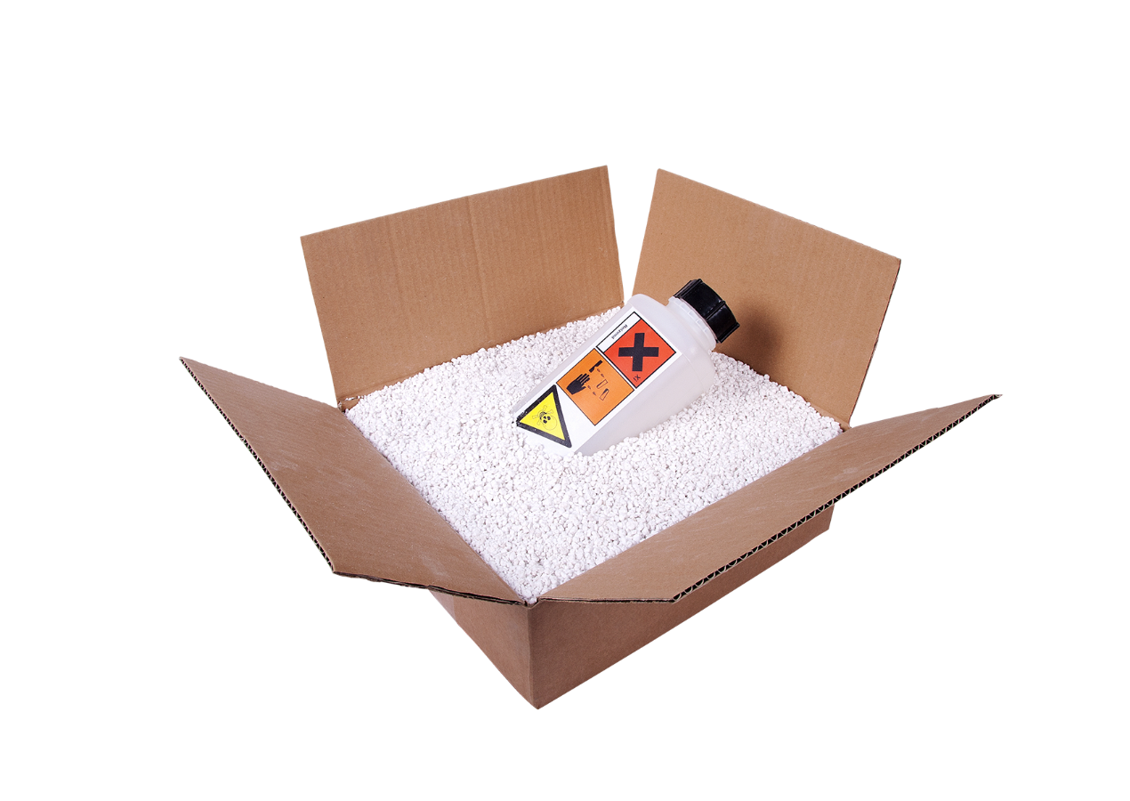 Perlit als Verpackungsmaterial (Isoperl-2/-5)