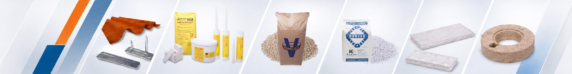 Produkte aus Vermiculit und Perlit