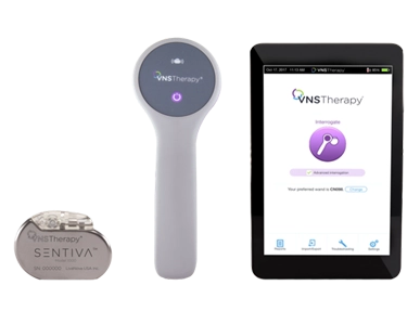 SenTiva VNS-System mit Wand und App