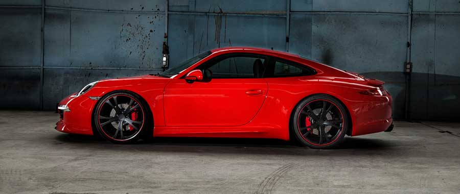 Porsche im Showroom Weinstadt