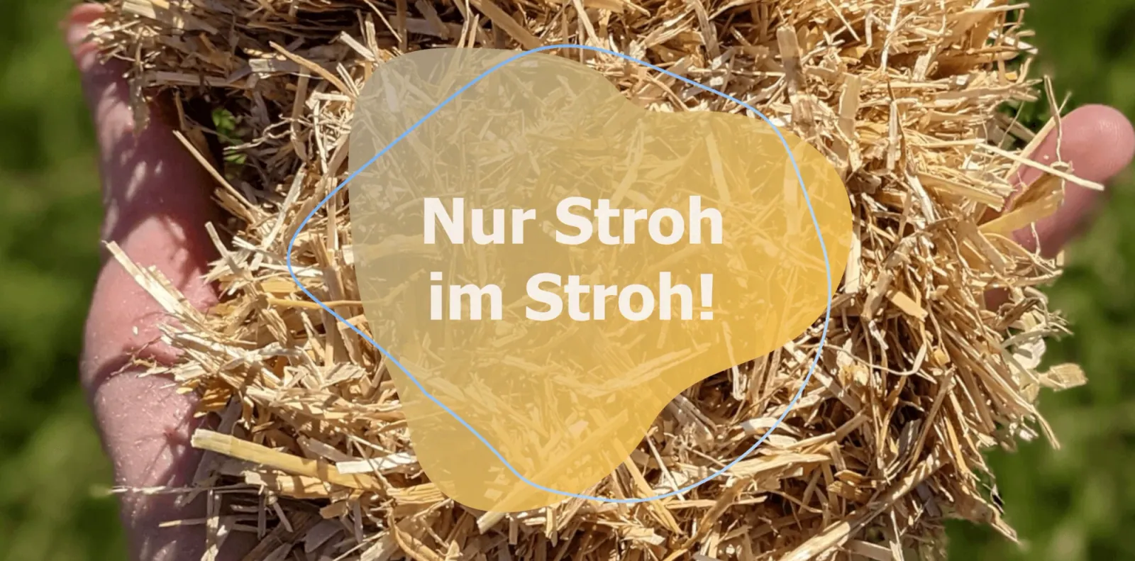 Nur Stroh im Stroh – Reinheit ohne Fremdstoffe