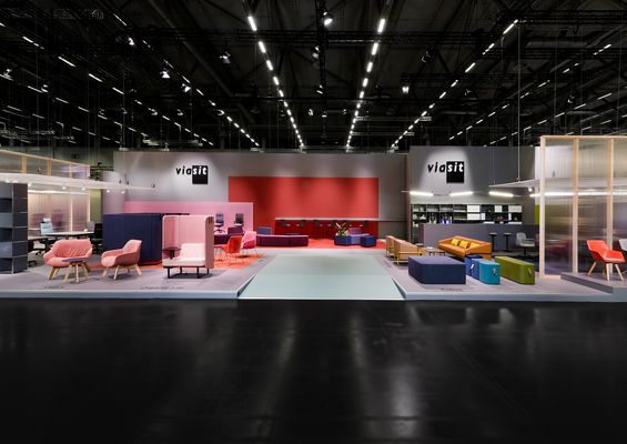 Messestand VIASIT (Orgatec Köln)