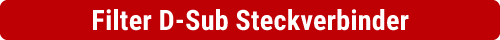 Filter D-Sub-Steckverbinder