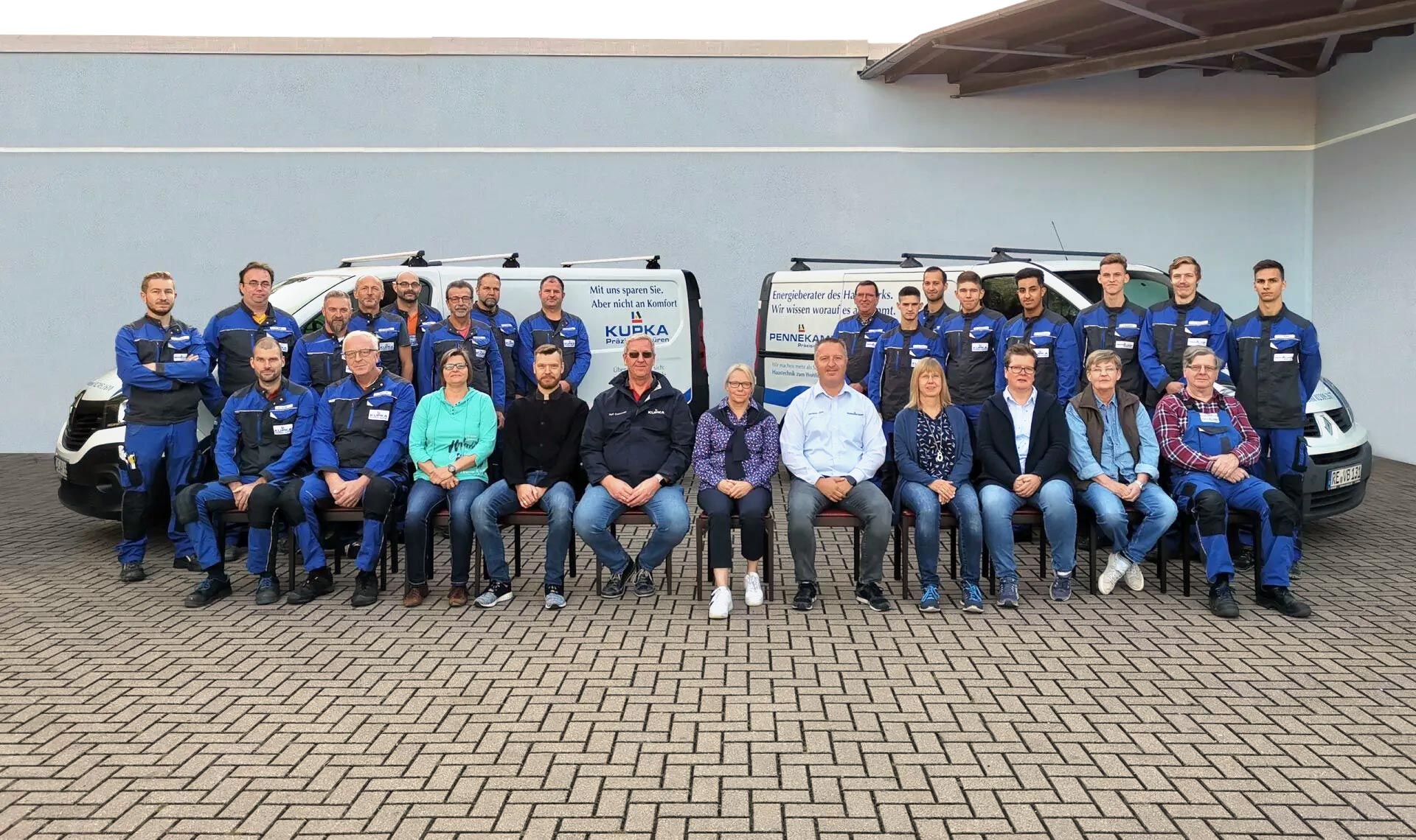 Gruppenfoto Pennekamp/Kupka
