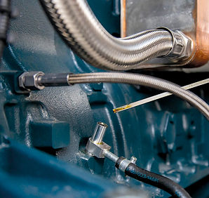 Detailaufnahme eines BHKW