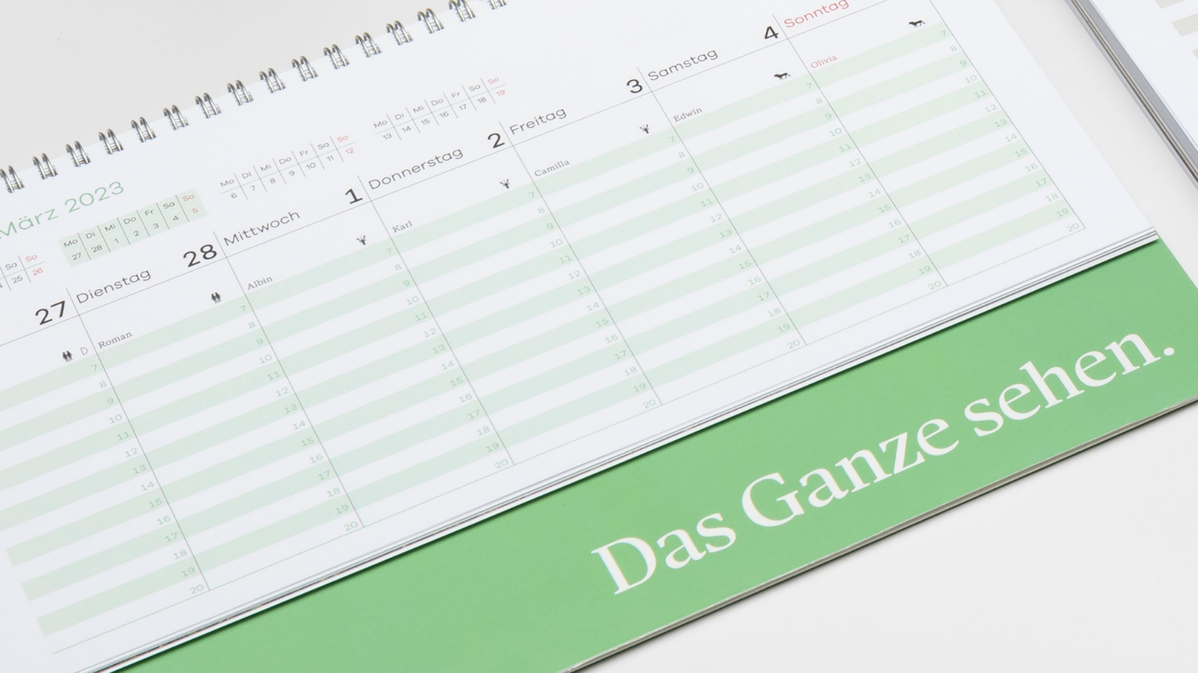 Kalender und Notizbücher als Werbegeschenke