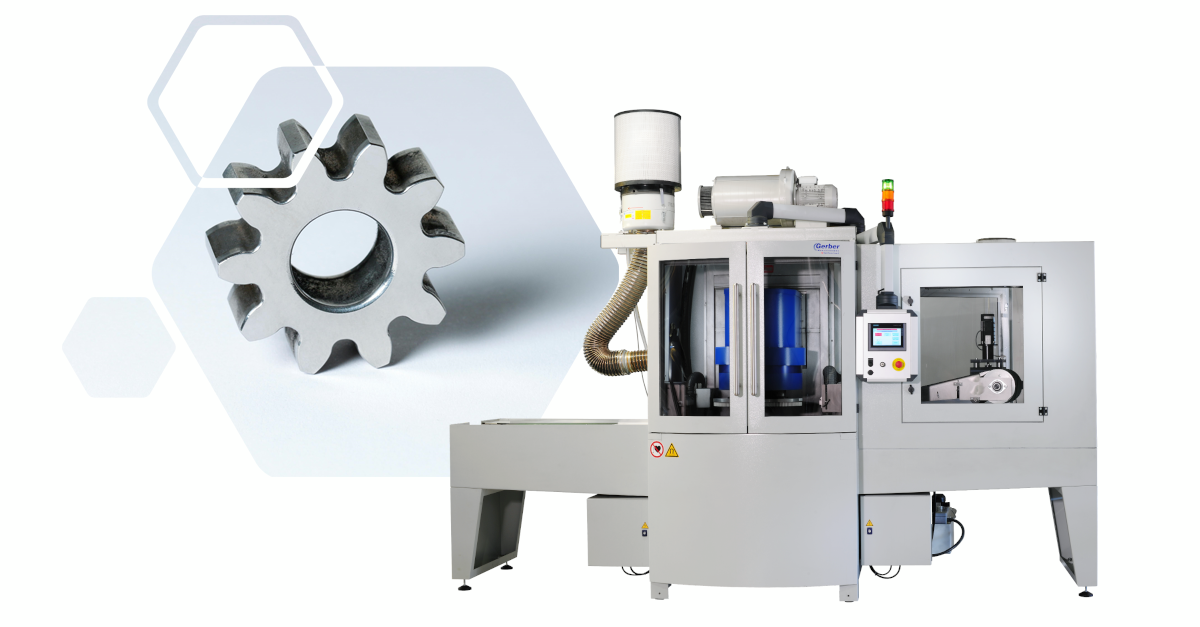 Through-feed brush polishing machine BS Power
