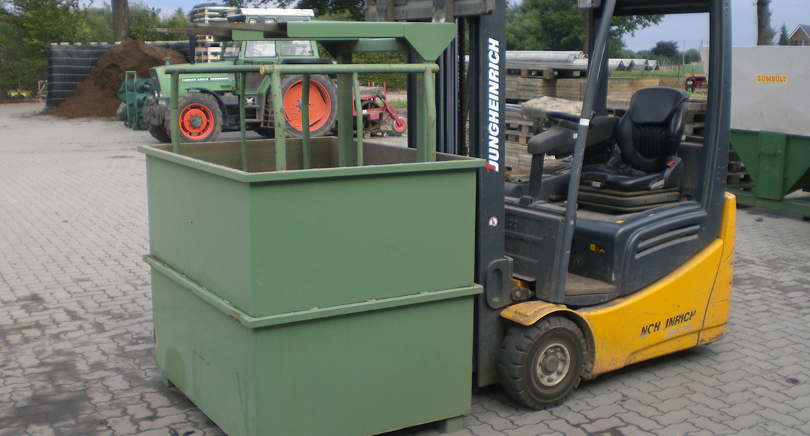 Tauchbecken für EURO-Paletten (1,3 × 1,0 × 1,1 m)