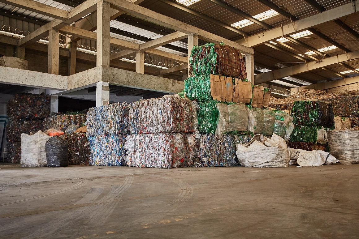 Altfolien zur Recyclingzuführung
