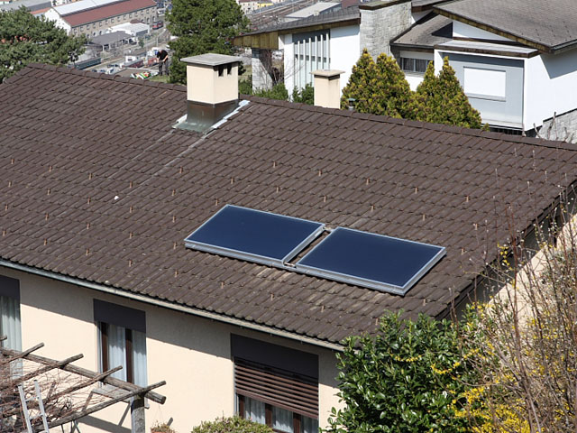 Solarthermie-Anlage