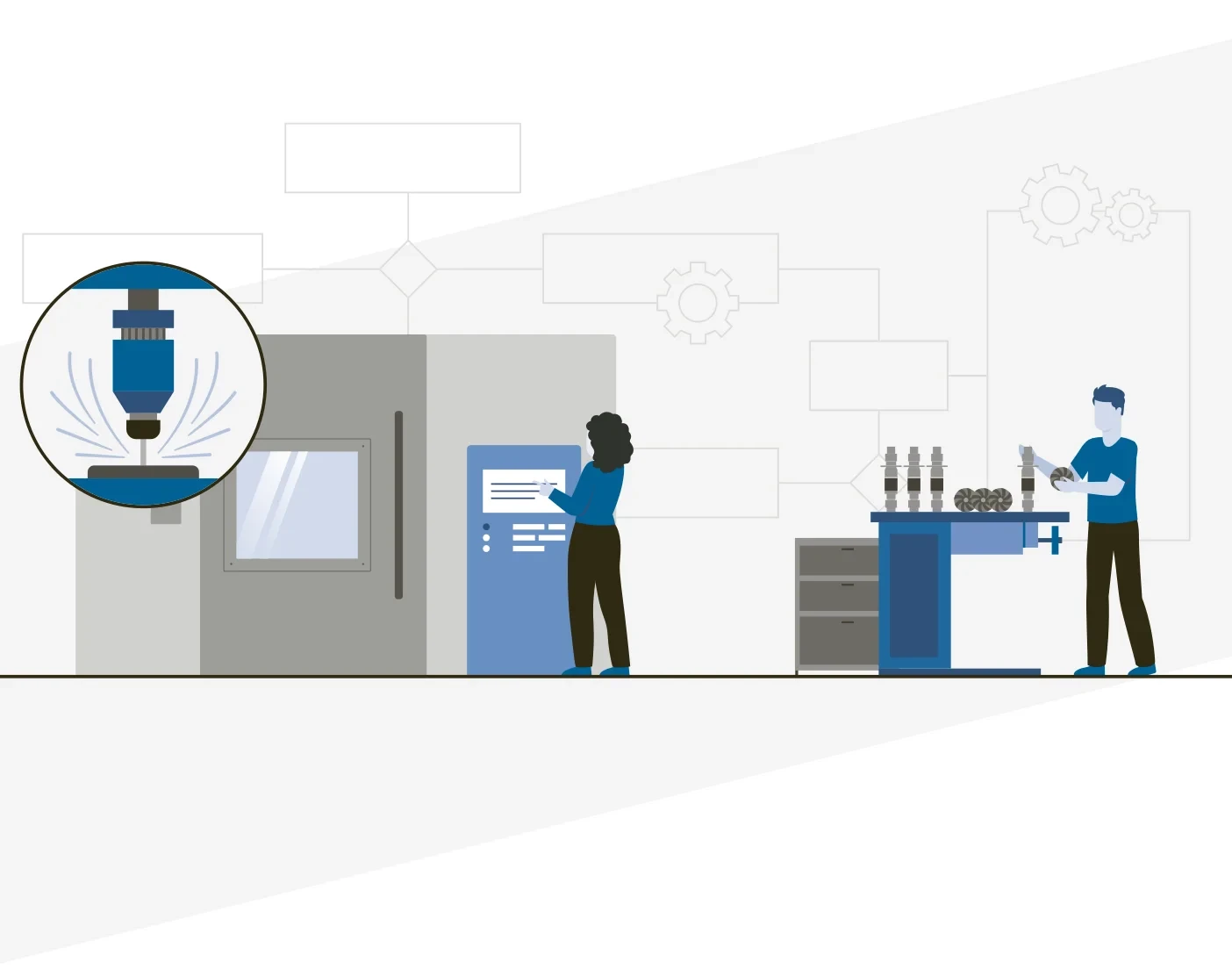 Gefertigt – moderne CNC-Produktion