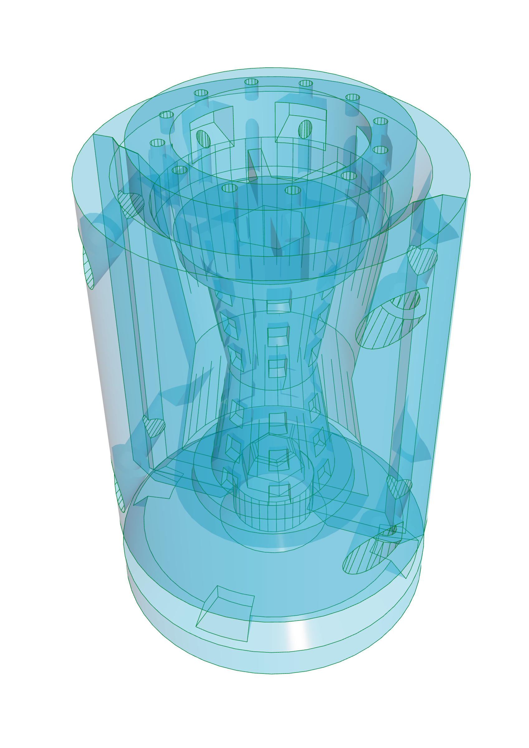 Silikon-Einzugsrollen — 3D-Kern mit Silikonummantelung