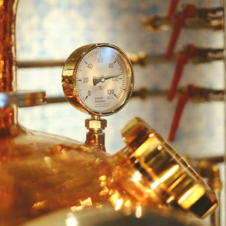 Thermometer an der Arnold-Holstein-Brennblase