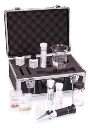 Service case for coolant testing in accordance with TRGS 611