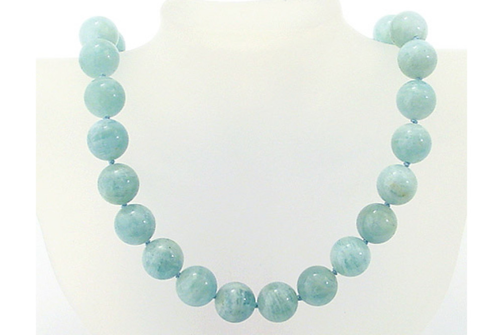 Aquamarin-Collier