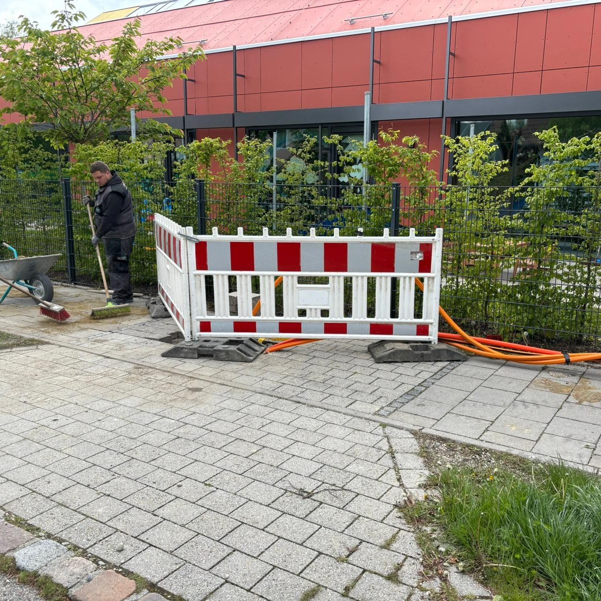 Glasfaser-Installation