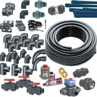 PVC-Fittinge und Rohre