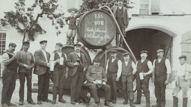 Historisches Bierfass
