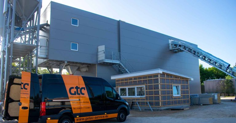 Betonmischanlage Getec