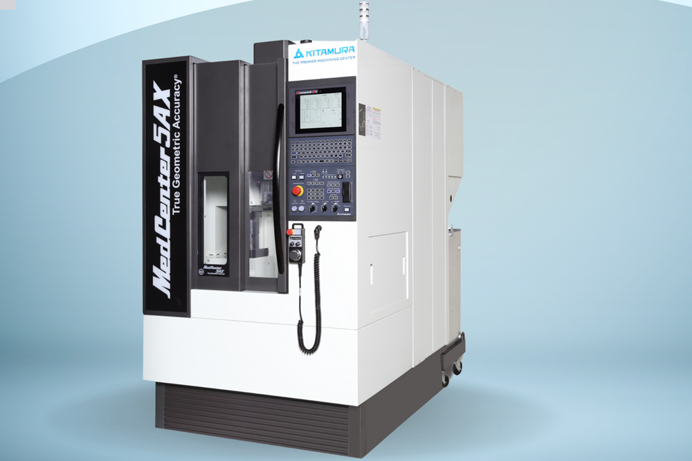 Kitamura Medcenter 5AX – 5-Achsen-Bearbeitungszentrum als Lagermaschine