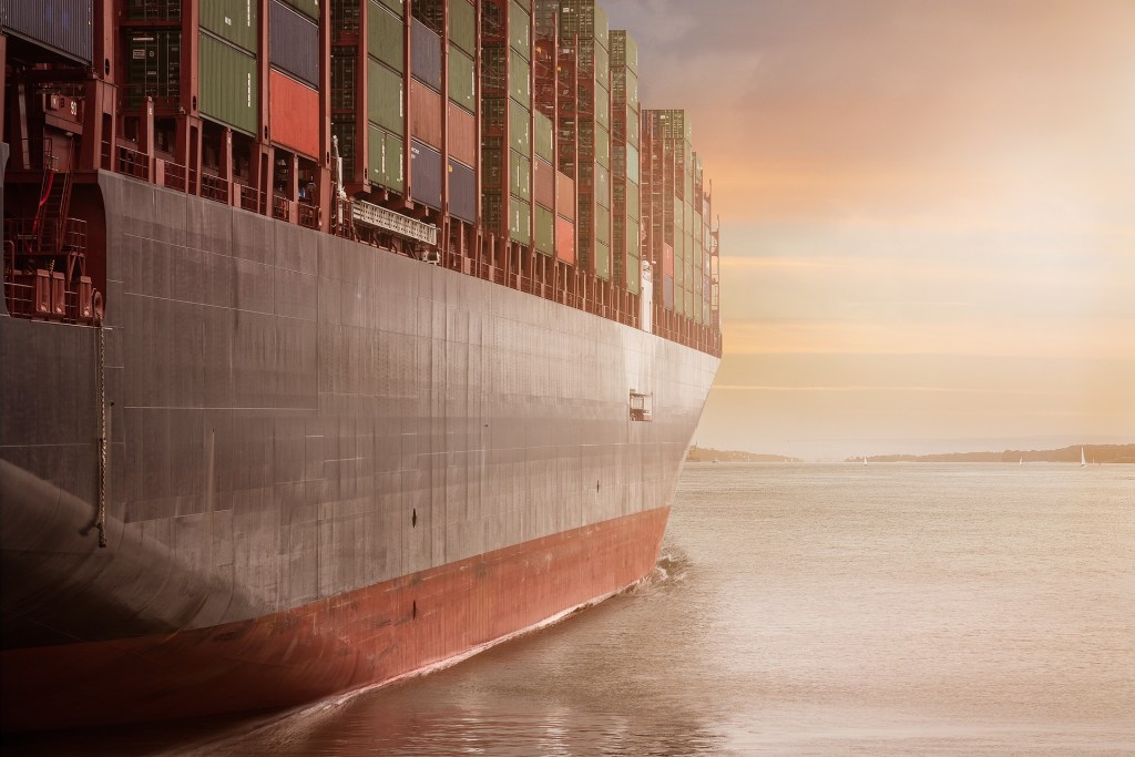 Logistik und Seefracht