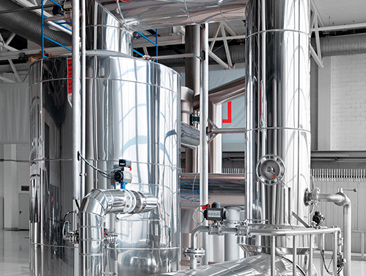 Edelstahlprofile für die Lebensmittelindustrie
