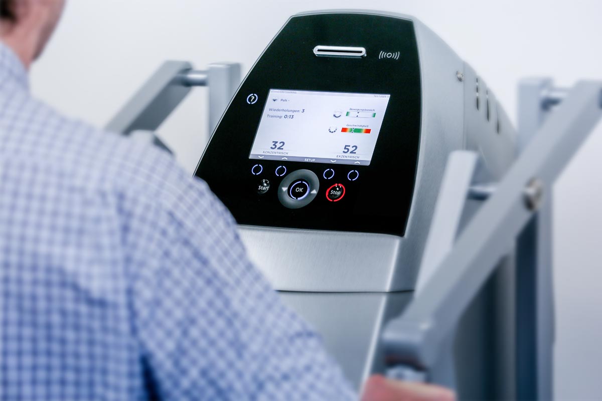 Steuerungs- und Visualisierungssoftware für Fitnessgeräte
