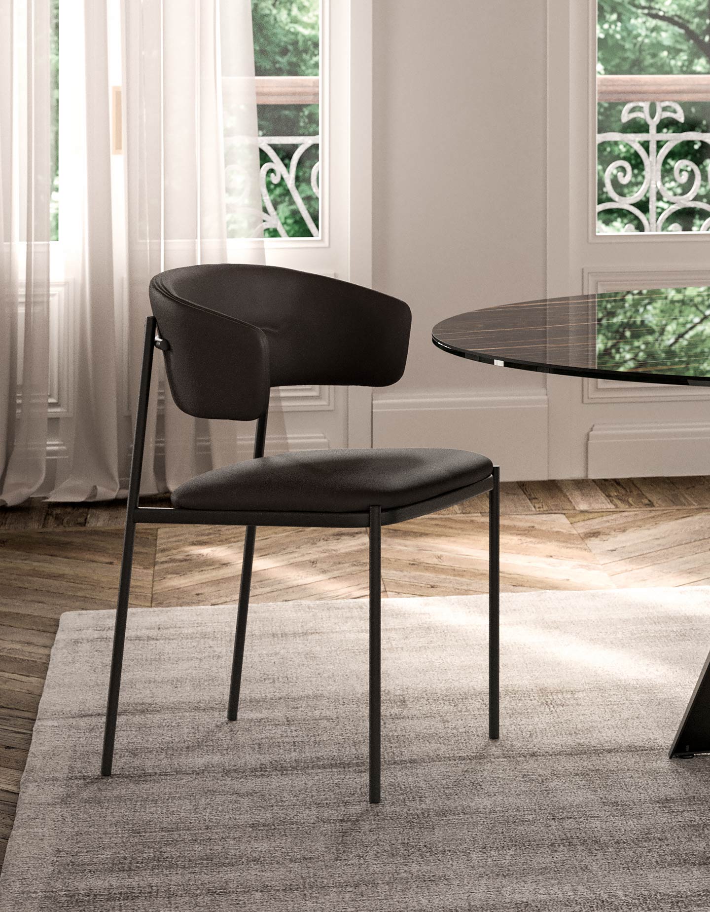 Design-Esszimmerstühle