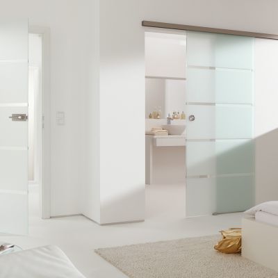Glasschiebetür