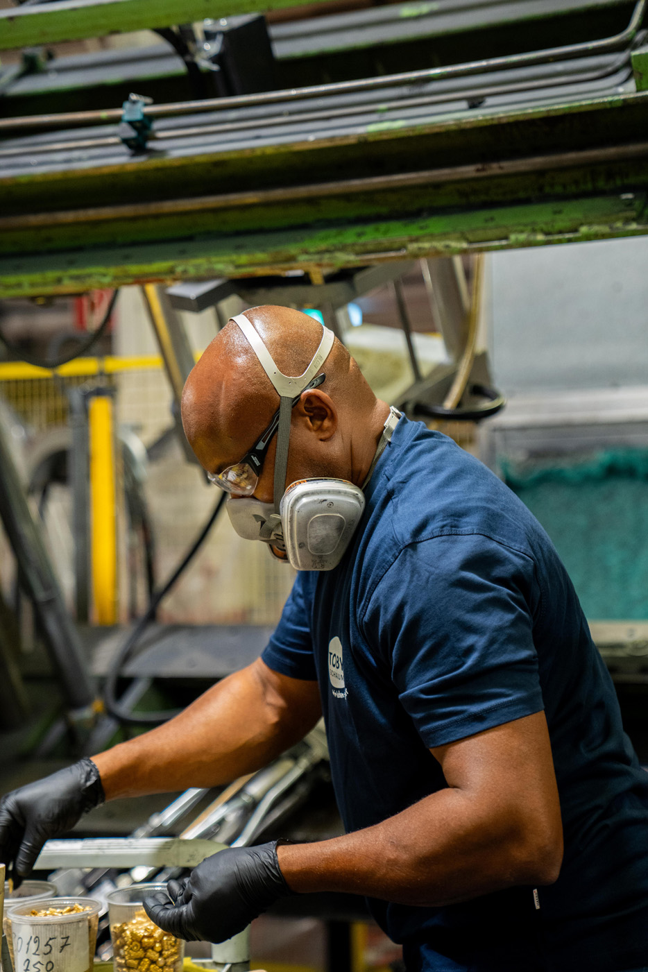 Produktion am Standort Merdingen
