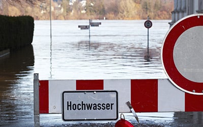 Hochwasserschaden-Sanierung
