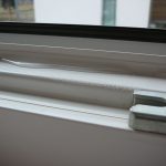 Wasser im Fensterfalz