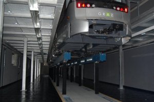 Teleskop-Hubsäule TS51 vierstufig, Edelstahl