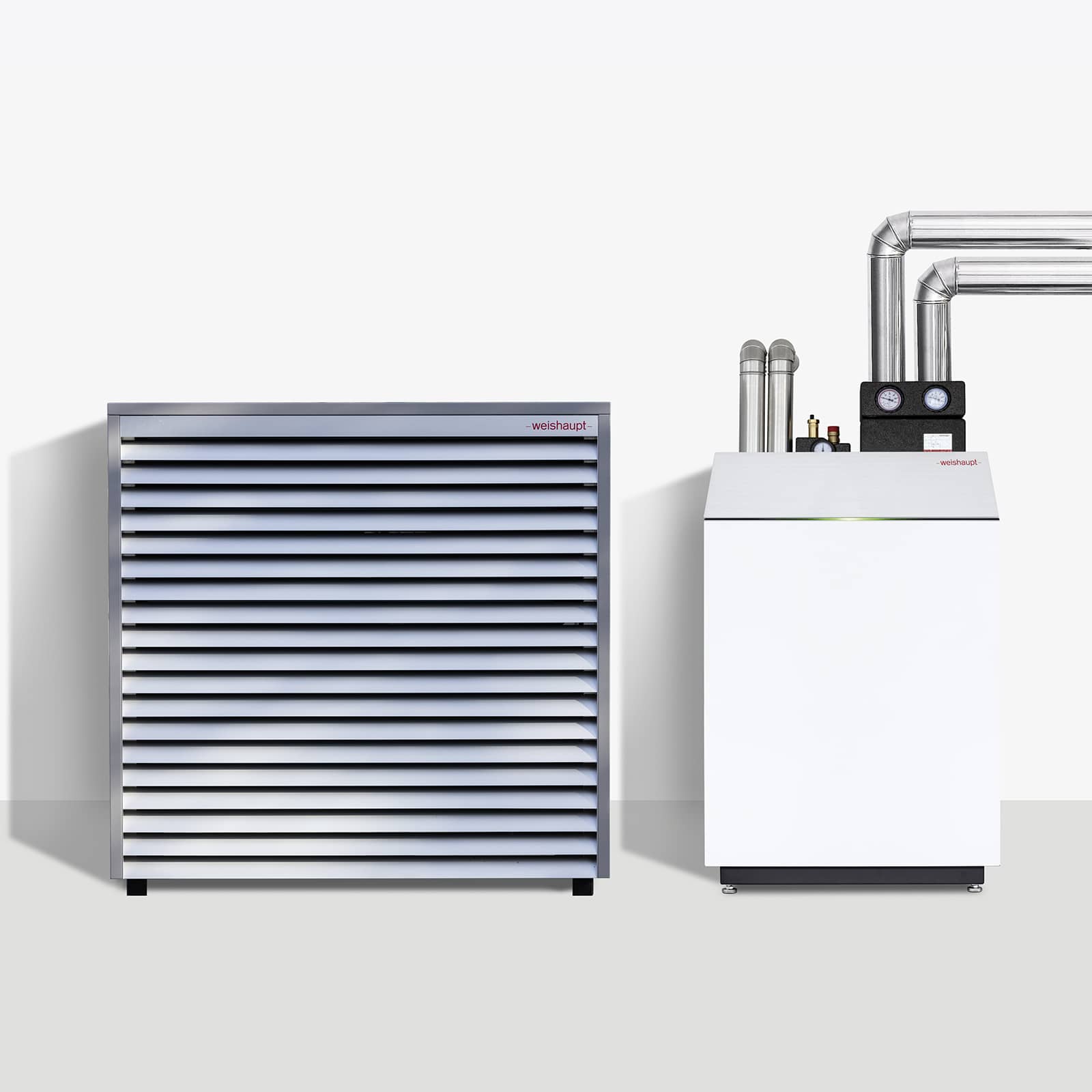 Luft/Wasser-Wärmepumpe Biblock® (WBB)