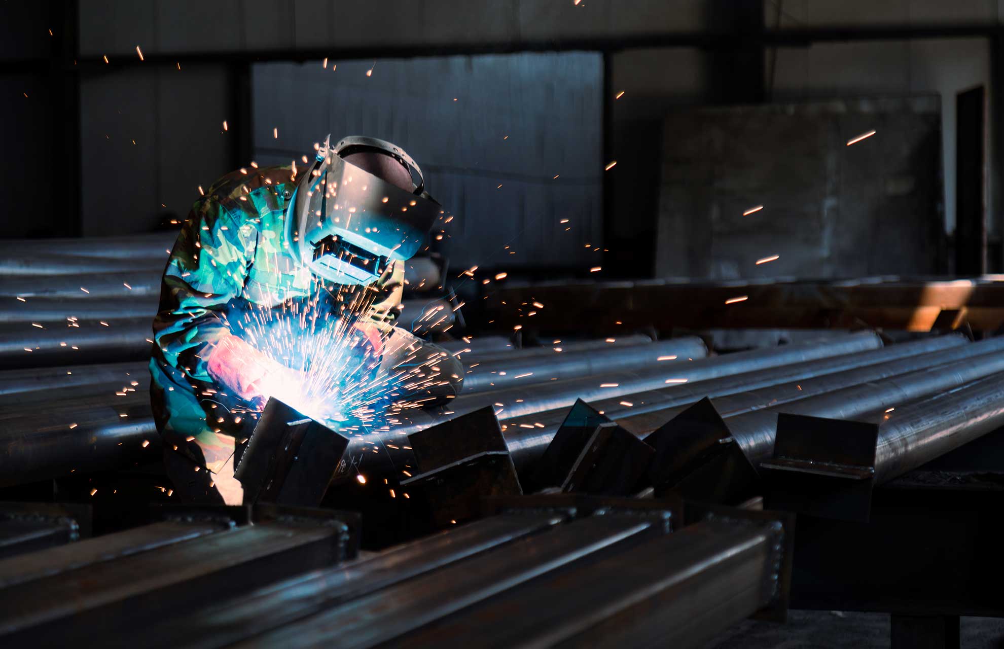 Geschweißtes Metallprofil