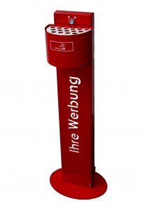 Ascher zur Wand- und Pfostenbefestigung 7067S-00