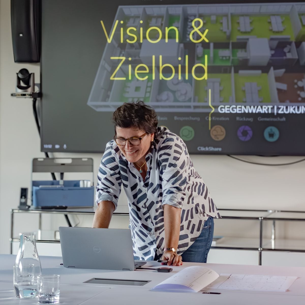 Ergebnispräsentation des Zielworkshops