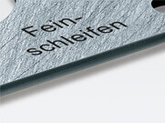 Feinstbearbeitetes Bauteil