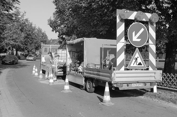 Baustellenabsicherung