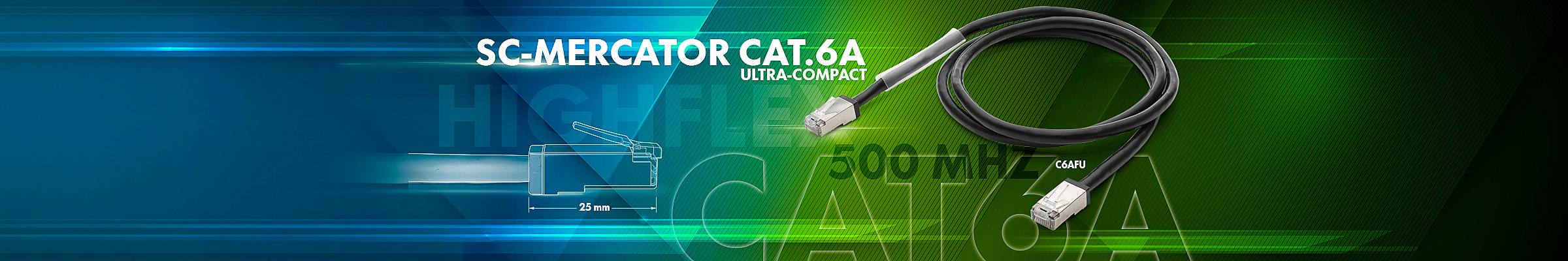 CAT-Kabel C6AFU