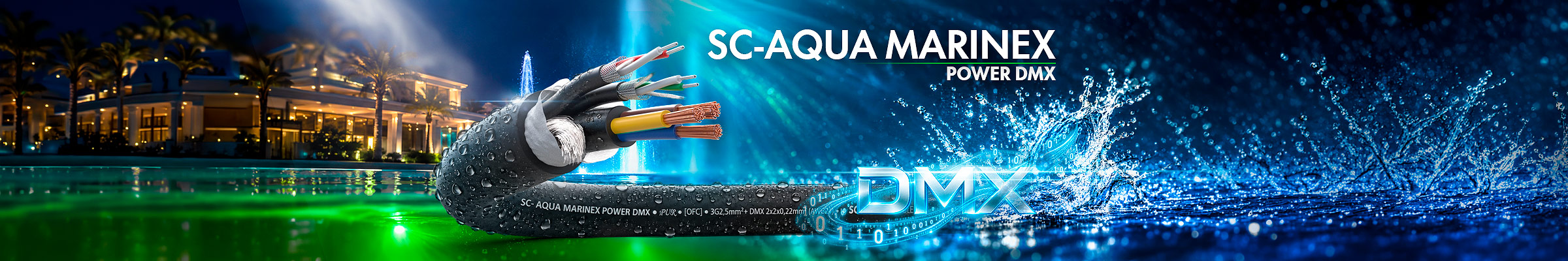 Aqua Marinex Power/DMX