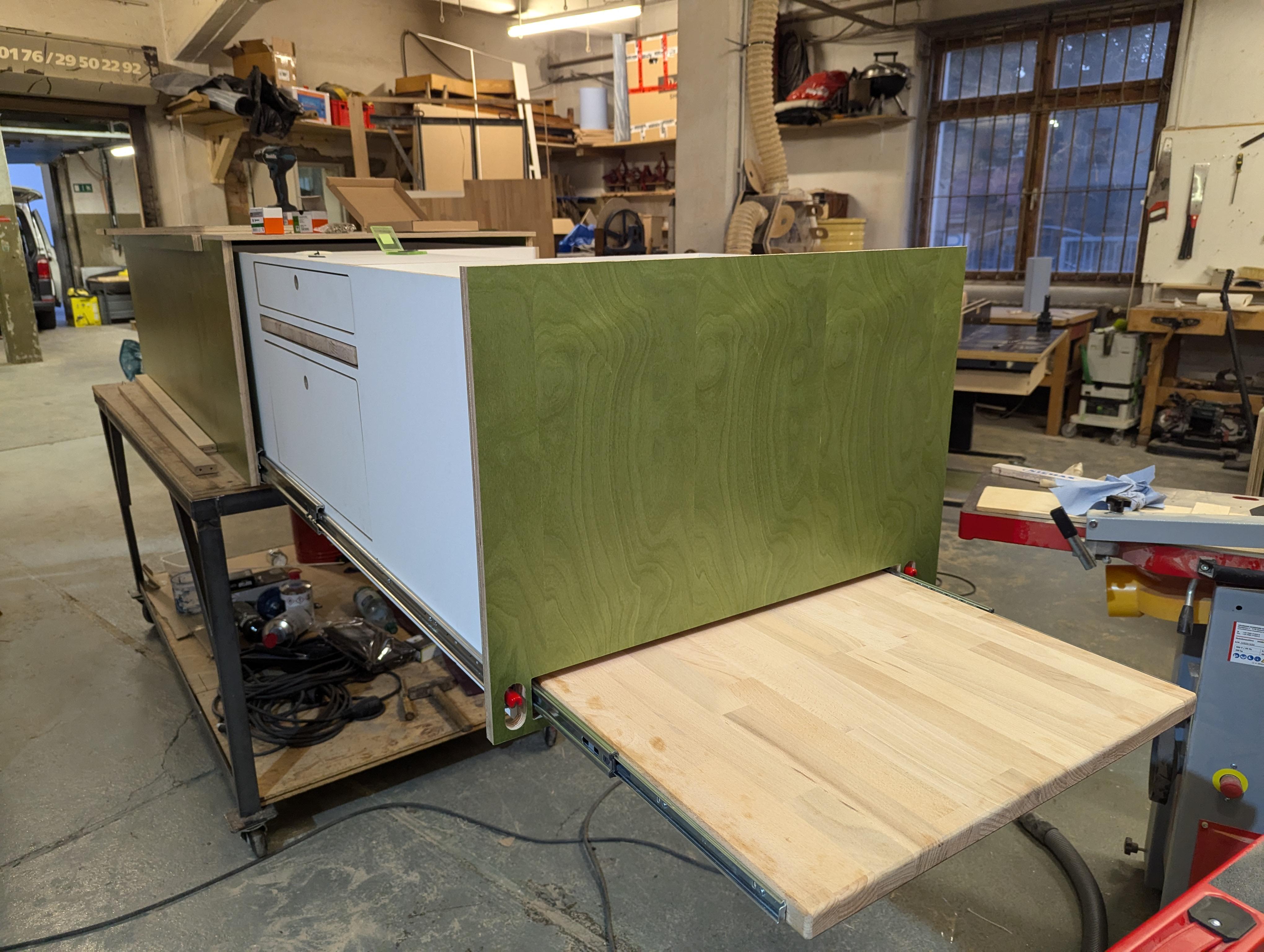 Heckauszug Campingbox VW T7