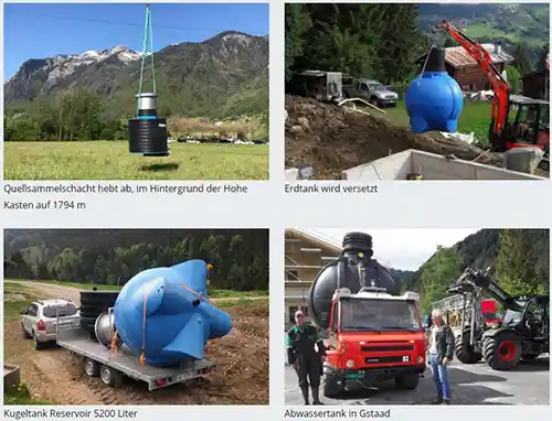 Complete system for rainwater utilization