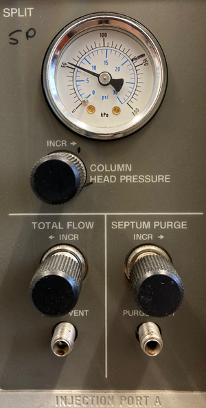 SSL-Flow-Panel Gaschromatograph 5890