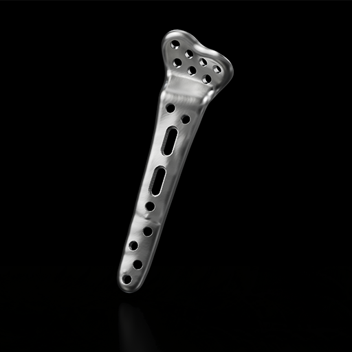 Patient-specific plates (custom 3D milled plate)