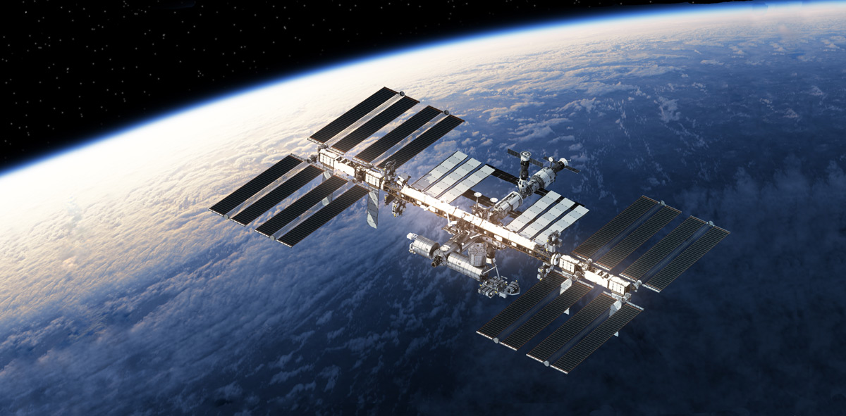 Ultraschallkamera im Einsatz (ISS)