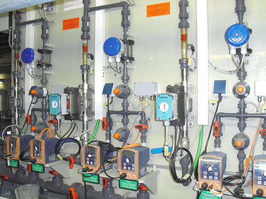 Dosieranlage für die Papierindustrie