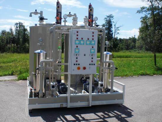 Chemikalienversorgungsstation für den Automobilbau