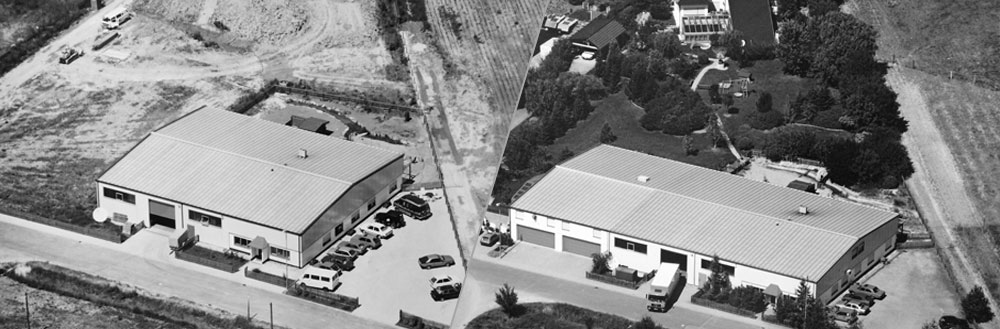 Blick in die Lagerhallen der B.W. Vertrieb GmbH