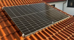 Solarkraftwerk in Dachmontage